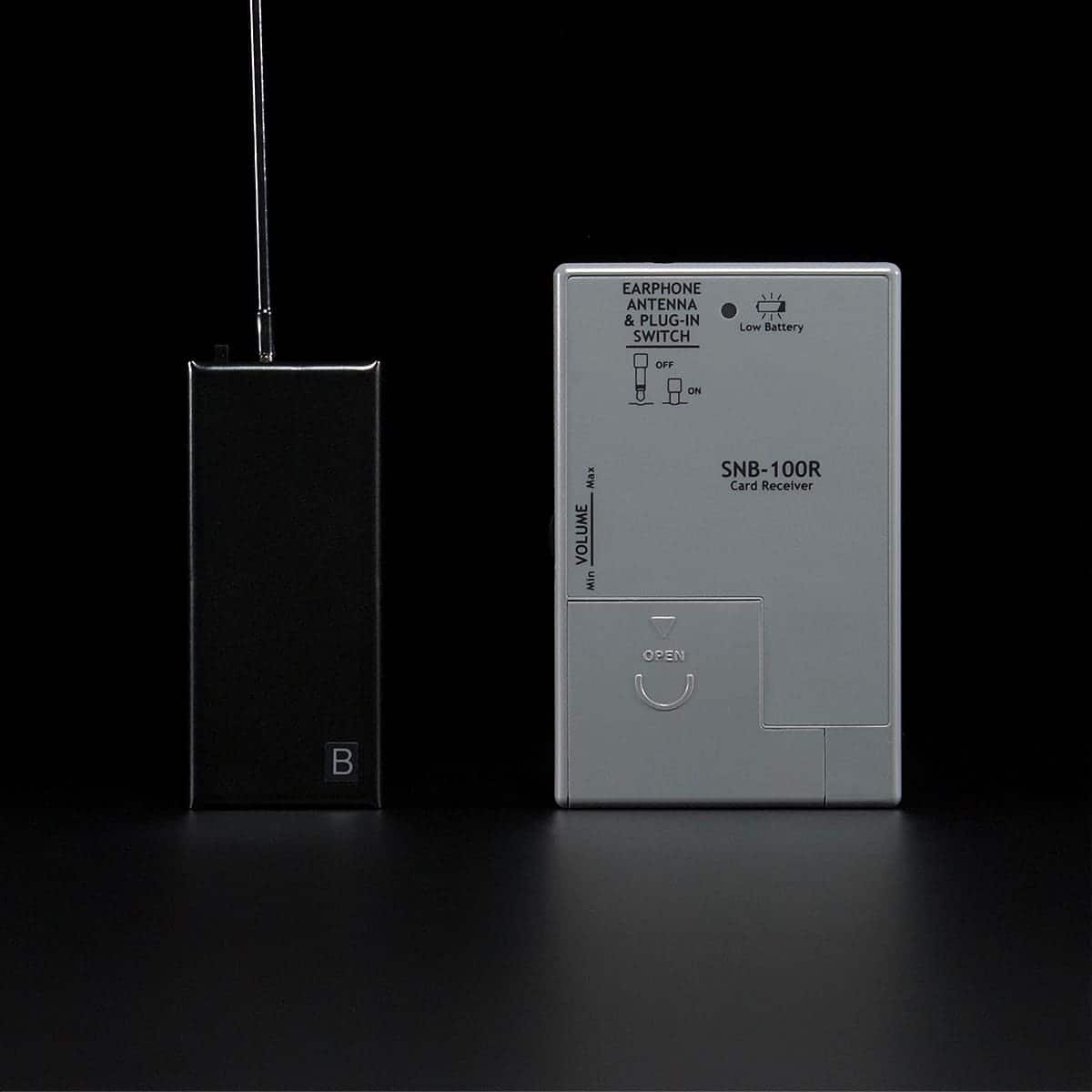 電池式盗聴器 カード型専用受信機 受信セット Qa Set 盗聴器専門店gqu